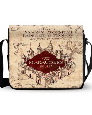 Harry Potter The Marauder's map messenger bag