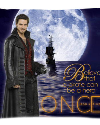 Once Upon A Time Captain Hook ABC's Tv Series Cushion Case Cover 1