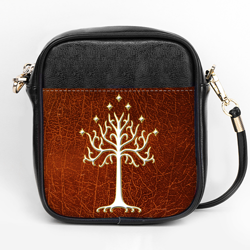 Lord Of The Rings White Tree Of Gondor LOTR Girls Sling Bag Purse