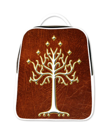 Lord Of The Rings LOTR White Tree Of Gondor Backpack White