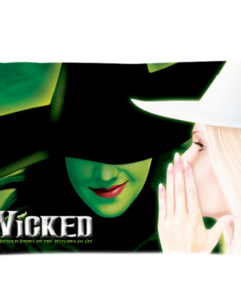Wicked Musical Broadway Pillow Case Cover