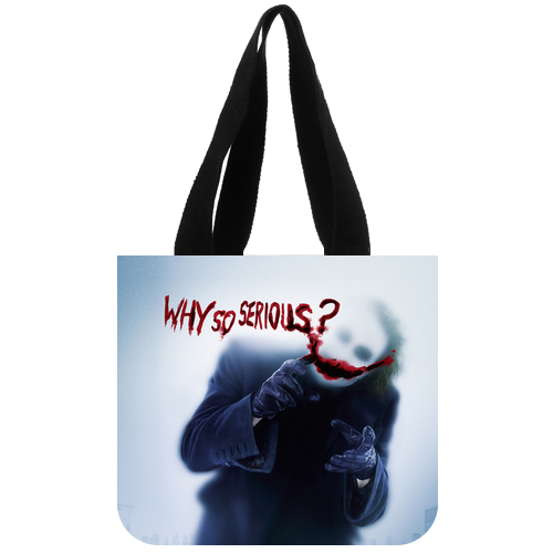 Joker Why So Serious Batman Dark Knight Tote Bag