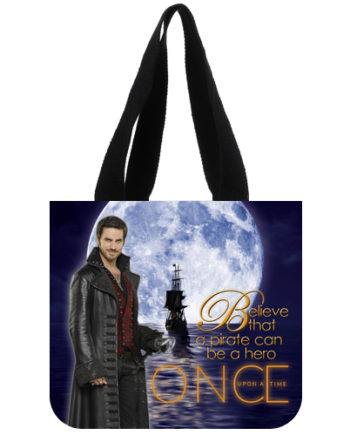 Once Upon A time Captain Hook Tote Bag Design A