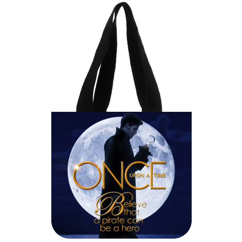 Once Upon A time Captain Hook Tote Bag Design B